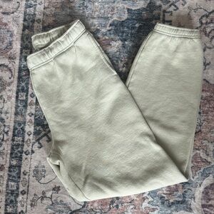 TNA Cozy Light Green Sweats
